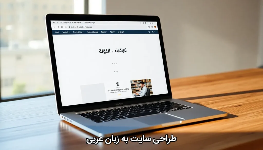هزینه طراحی سایت عربی